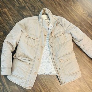 Quilted sage Thread and Supply jacket